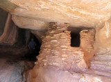 Salt Creek canyon  Cave granary