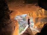 Salt Creek canyon  Cave granary