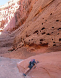 Wolverine-Little Death Hollow:Lower Wolverine canyon