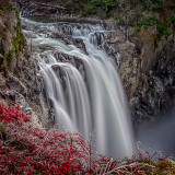 Frost Snoqualmie Falls