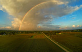 Rainbow from the Air