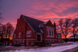 Sunset & Presbyterian Church 