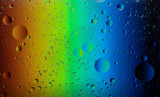 Olive Oil in Water (Rainbow)