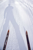 a skiers selfie