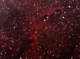 The Elephants Trunk dark nebula, within IC 1396, Cepheus