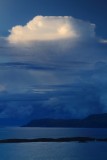 Clouds over Lepsoya island