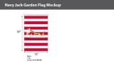 Online Navy flags - Navy Jack Stick Flags