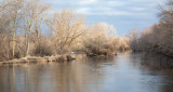 Kishwaukee River from Baseline Road Bridge 