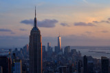 Empire State Building and Lower Manhattan from the Top of the Rock