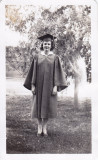 Dorothy Young (King) H.S. Graduation 1943