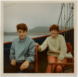 Mike and Marta on boat