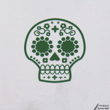 Green skull / Crne vert