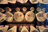 spiral incense, Thien Hau Temple, Saigon, Vietnam 
