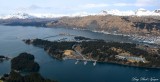 Kodiak, Near Island, Inner Harbor and Marina, Barometer Mtn, AK 
