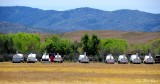 Glider trailers, Warner Springs Airport, California  