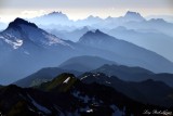 Pugh Mountain, Three Sisters, Whitehorse Mountain, Cascade Mountains, Washington   