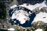 Eagle on Summit Chief Lake, Summit Chief Mtn, Washington 