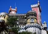 towers Pena National Palace, Sintra, Portugal