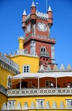 clock tower, Pena National Palace, Sintra, Portugal