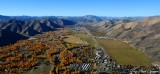 Visual Approach into Hailey Airport, Idaho