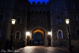 Guarding the gate,  Windsor Castle, England  