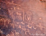 Petroglyph Atlatl Rock, Valley of Fire, Nevada  