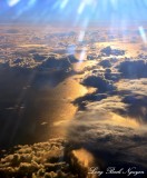 Over Davis Strait Atlantic Ocean 45000 feet