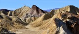 Admiring the landscape, Black Mountains, Death Valley National Park, California  