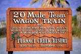 20 Mule Team Wagon Train, Furnance Creek, Death Valley, California 