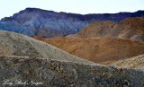20 Mule Team Canyon Landscape, Death Valley National Park, California  