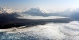 Knik Glacier, Inner George Lake, Colony Glacier, Chugach Mountains Range, Alaska