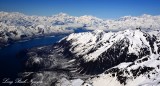 Mount Ruhamah, Russell Fiord, Disenchantment Bay, Hubbard Glacier, Mount Vancouver, Wrangell-St Elias National Park, Alaska