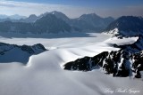Whiteout Glacier, Eklutna Glacier, Peril Peak, Mount Beelzebub, Chugach Mountains, Alaska