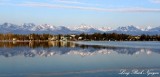 Lake Hood Seaplane Base, Chugach Mountains, Anchorage, Alaska  