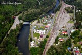 Town of Skykomish, South Fork Skykomish River, Washington State 