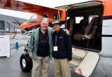 Rick and Long, Signature Flight Center, Edmonton Airport 