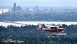 N186AC against Seattle and I-90