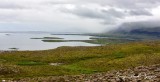 View from Ulfarsfell Point Kollafjordour Iceland  
