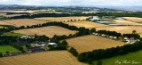 Farmland near Edinburgh Airport, Scotland, UK