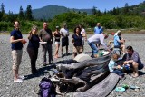 BOPA Picnic at Nahmint Lake Vancouver Island Canada 