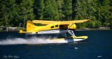 Doug departing on Nahmint Lake
