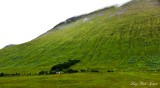 White Cabin on the Trail Scottish Highland UK  