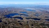 Lakes on Angmalortup Nuna, Sondre Stromfjord, Greenland