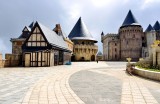 European Theme park, Ba Na Hills Mountain Resort, Da Nang, Vietnam 