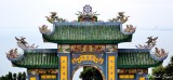 Gate at Linh Ung Pagoda, Da Nang, Vietnam  