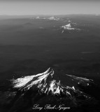Mount Hood, Mount Jefferson, Three Sisters, Oregon  