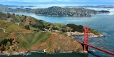 Golden Gate Bridge Fort Baker Belvedere Island Tiburon California 
