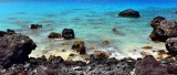 Blue Water at Manini'owali Beach, Kailua-Kona, Big Island, Hawaii