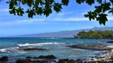 Looking at Kohala Mountain, Puako, Hawaii