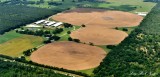 Large farm and crop circles, South Lecanto Hwy, NE of Chassahowitzka, Florida  